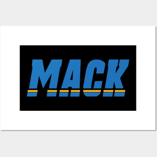 Mack, Los Angeles Football themed Artwork Posters and Art